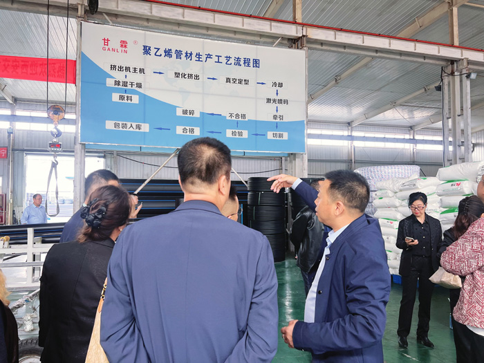 交大總裁班師生進入甘霖實業(yè)參觀學習 交大總裁班師生進入甘霖實業(yè)參觀學習